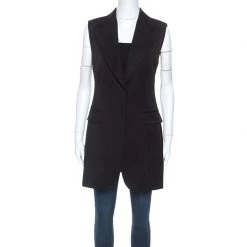 Stella McCartney Black Wool Vest M For Women