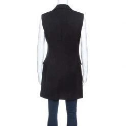 Stella McCartney Black Wool Vest M For Women -Stella McCartney Sales luxury women stella mccartney used clothes p249034 007