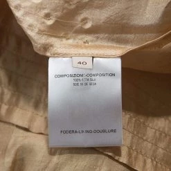 Stella McCartney Beige Silk Sequin Detail Balloon Sleeve Blouse S For Women -Stella McCartney Sales luxury women stella mccartney used clothes p250949 006