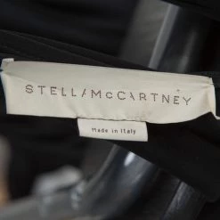 Stella McCartney Black Jersey Draped Cowl Neck Jumpsuit S For Women -Stella McCartney Sales luxury women stella mccartney used clothes p255528 004