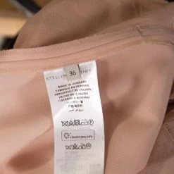 Stella McCartney Blush Pink Silk Twill Wide Leg Eden Trousers XS For Women -Stella McCartney Sales luxury women stella mccartney used clothes p258015 004