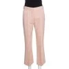 Stella McCartney Blush Pink Silk Twill Wide Leg Eden Trousers XS For Women -Stella McCartney Sales luxury women stella mccartney used clothes p258015 007