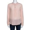 Stella McCartney Blush Pink Silk Long Sleeve Blouse XS For Women -Stella McCartney Sales luxury women stella mccartney used clothes p258022 005