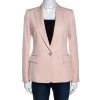 Stella McCartney Blush Pink Silk Ingrid Blazer XS For Women -Stella McCartney Sales luxury women stella mccartney used clothes p258034 006