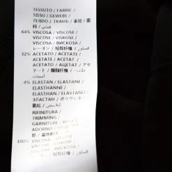 Stella McCartney Bicolor Crepe Asymmetrical Fringed Veronica Skirt S For Women -Stella McCartney Sales luxury women stella mccartney used clothes p265845 004