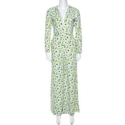 Stella McCartney Multicolor Floral Print Crepe Jumpsuit S For Women