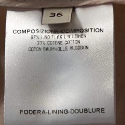 Stella McCartney Pale Pink Linen Tailored Blazer XS For Women -Stella McCartney Sales luxury women stella mccartney used clothes p269326 002