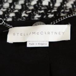 Stella McCartney Monochrome Tweed Bryce Coat M For Women -Stella McCartney Sales luxury women stella mccartney used clothes p282266 005