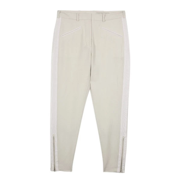 Stella McCartney End Zip White Trousers S For Women 3 Stella McCartney End Zip White Trousers S For Women
