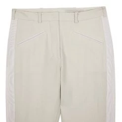 Stella McCartney End Zip White Trousers S For Women 7 Stella McCartney End Zip White Trousers S For Women -Stella McCartney Sales luxury women stella mccartney used clothes p28578 002