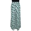 Stella McCartney Green Floral Printed High Waist Wide Leg Maude Trousers M For Women