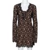 Stella McCartney Black Ribbon Lace Patterned Shift Dress S For Women -Stella McCartney Sales luxury women stella mccartney used clothes p286522 004