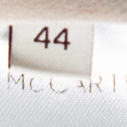 Stella McCartney Cream Wild Cat Print Silk Short Dress M For Women -Stella McCartney Sales luxury women stella mccartney used clothes p287029 002