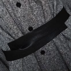 Stella McCartney Monochrome Wool Belted Shirt Dress M For Women -Stella McCartney Sales luxury women stella mccartney used clothes p290635 003