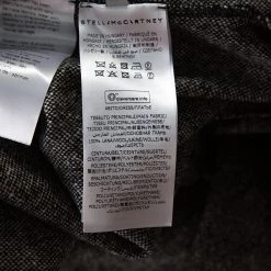 Stella McCartney Monochrome Wool Belted Shirt Dress M For Women -Stella McCartney Sales luxury women stella mccartney used clothes p290635 007