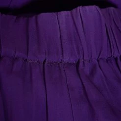Stella McCartney Purple Crepe Draped Strapless Dress M For Women -Stella McCartney Sales luxury women stella mccartney used clothes p294868 003