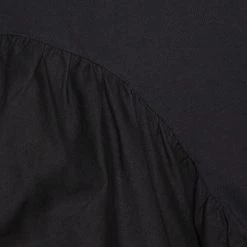 Stella McCartney Black Cotton Ruffled Asymmetrical Top S For Women -Stella McCartney Sales luxury women stella mccartney used clothes p309722 002