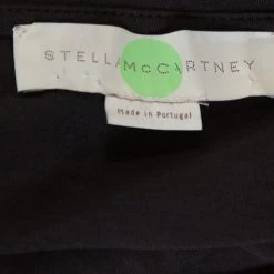 Stella McCartney Black Cotton Ruffled Asymmetrical Top S For Women -Stella McCartney Sales luxury women stella mccartney used clothes p309722 004