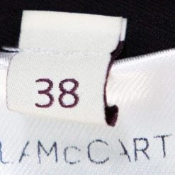 Stella McCartney Navy Blue Cutout Cotton Cape Sleeve Top S For Women -Stella McCartney Sales luxury women stella mccartney used clothes p318352 005