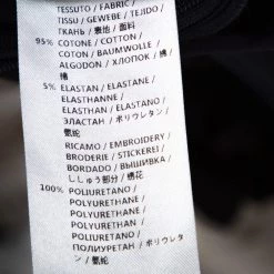 Stella McCartney Navy Blue Cutout Cotton Cape Sleeve Top S For Women -Stella McCartney Sales luxury women stella mccartney used clothes p318352 006