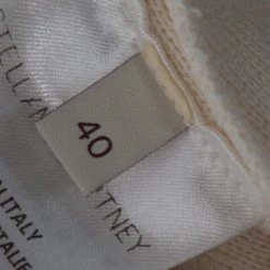 Stella McCartney Ivory Wool Blend Wide Leg Culottes S For Women 14 Stella McCartney Ivory Wool Blend Wide Leg Culottes S For Women -Stella McCartney Sales luxury women stella mccartney used clothes p320356 005