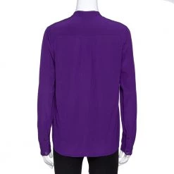 Stella McCartney Purple Silk Estelle Blouse XS For Women -Stella McCartney Sales luxury women stella mccartney used clothes p320783 001