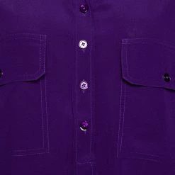 Stella McCartney Purple Silk Estelle Blouse XS For Women -Stella McCartney Sales luxury women stella mccartney used clothes p320783 002