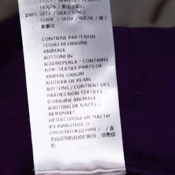 Stella McCartney Purple Silk Estelle Blouse XS For Women -Stella McCartney Sales luxury women stella mccartney used clothes p320783 006