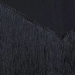 Stella McCartney Black Stretch Crepe Edith Fringed Top S For Women -Stella McCartney Sales luxury women stella mccartney used clothes p322680 002