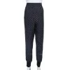Stella McCartney Black Logo Print Silk Blend Jogger Pants L For Women -Stella McCartney Sales luxury women stella mccartney used clothes p328093 007
