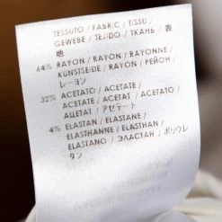 Stella McCartney White Crepe Zip Detail Long Sleeve Blouse L For Women -Stella McCartney Sales luxury women stella mccartney used clothes p329534 008