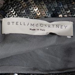 Stella McCartney Metallic Sequin Embellished Short Sleeve Shift Dress M For Women -Stella McCartney Sales luxury women stella mccartney used clothes p330120 004