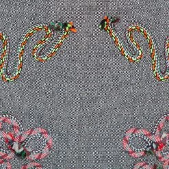 Stella McCartney Grey Tweed Embroidered Mini Skirt M For Women -Stella McCartney Sales luxury women stella mccartney used clothes p333836 003