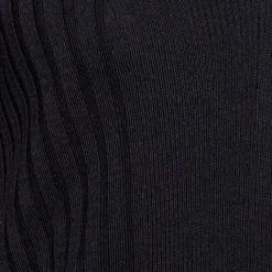 Stella McCartney Black Ribbed Knit Fitted Sweater M For Women -Stella McCartney Sales luxury women stella mccartney used clothes p336218 007