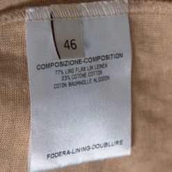 Stella McCartney Beige Linen & Cotton Zip Front Tank Top L For Women 13 Stella McCartney Beige Linen & Cotton Zip Front Tank Top L For Women -Stella McCartney Sales luxury women stella mccartney used clothes p338559 006