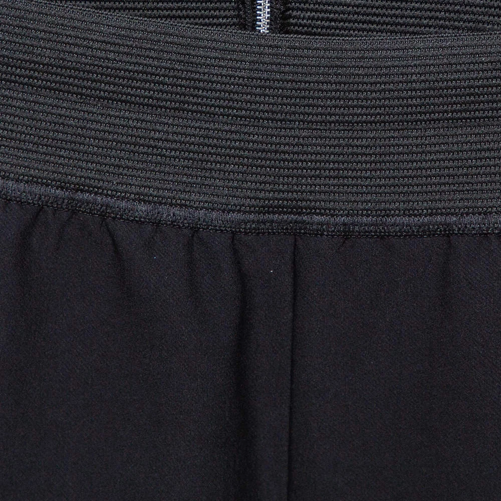 Stella McCartney Black Stretch Cotton Elasticized Waist Trousers XS For Women 5 Stella McCartney Black Stretch Cotton Elasticized Waist Trousers XS For Women - Image 3