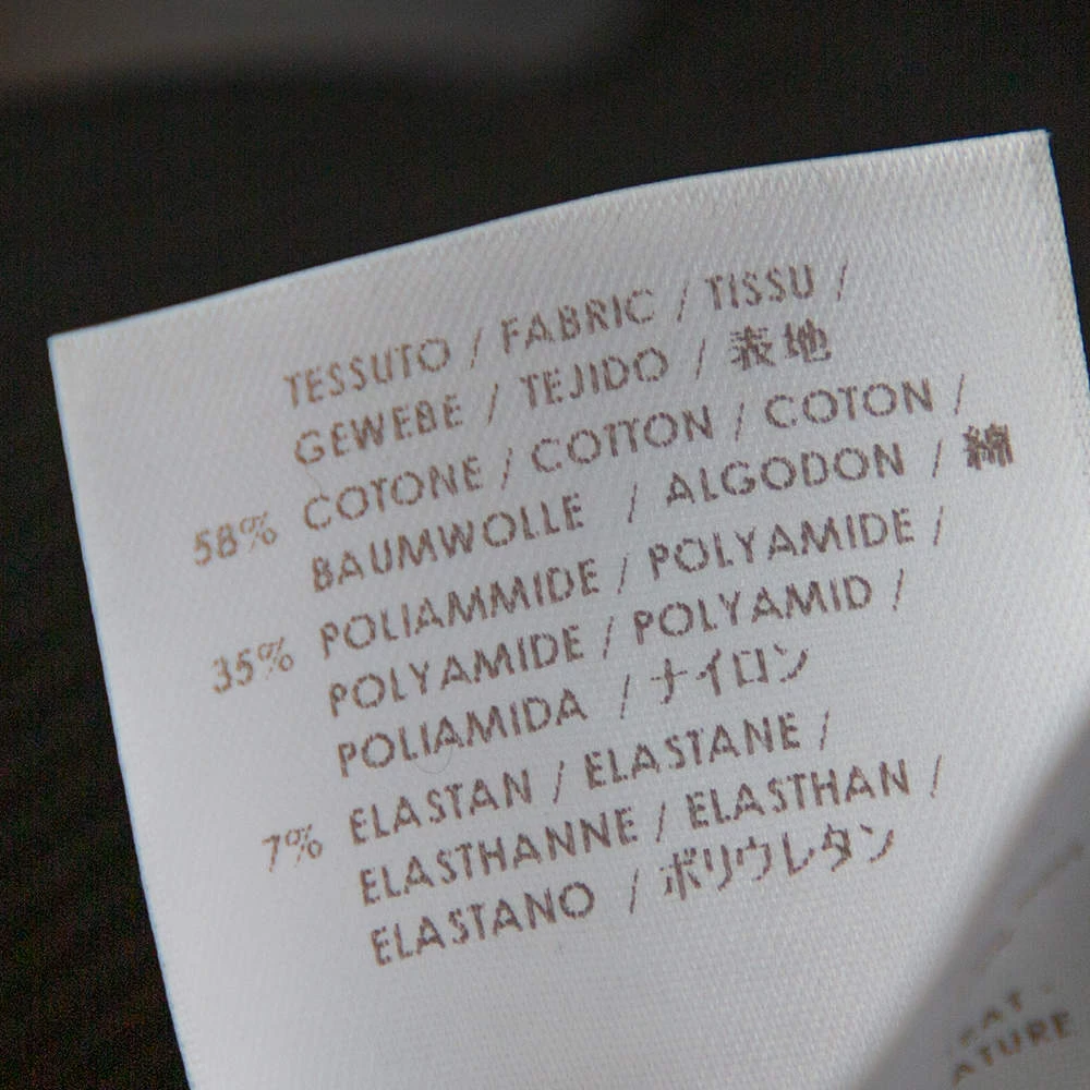 Stella McCartney Black Stretch Cotton Elasticized Waist Trousers XS For Women 8 Stella McCartney Black Stretch Cotton Elasticized Waist Trousers XS For Women - Image 6