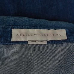 Stella McCartney Blue Denim Tiger Embroidered Shirt S For Women 13 Stella McCartney Blue Denim Tiger Embroidered Shirt S For Women -Stella McCartney Sales luxury women stella mccartney used clothes p349634 004