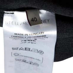 Stella McCartney Grey Stretch Wool Mirella Peplum Top S For Women 14 Stella McCartney Grey Stretch Wool Mirella Peplum Top S For Women -Stella McCartney Sales luxury women stella mccartney used clothes p350997 003