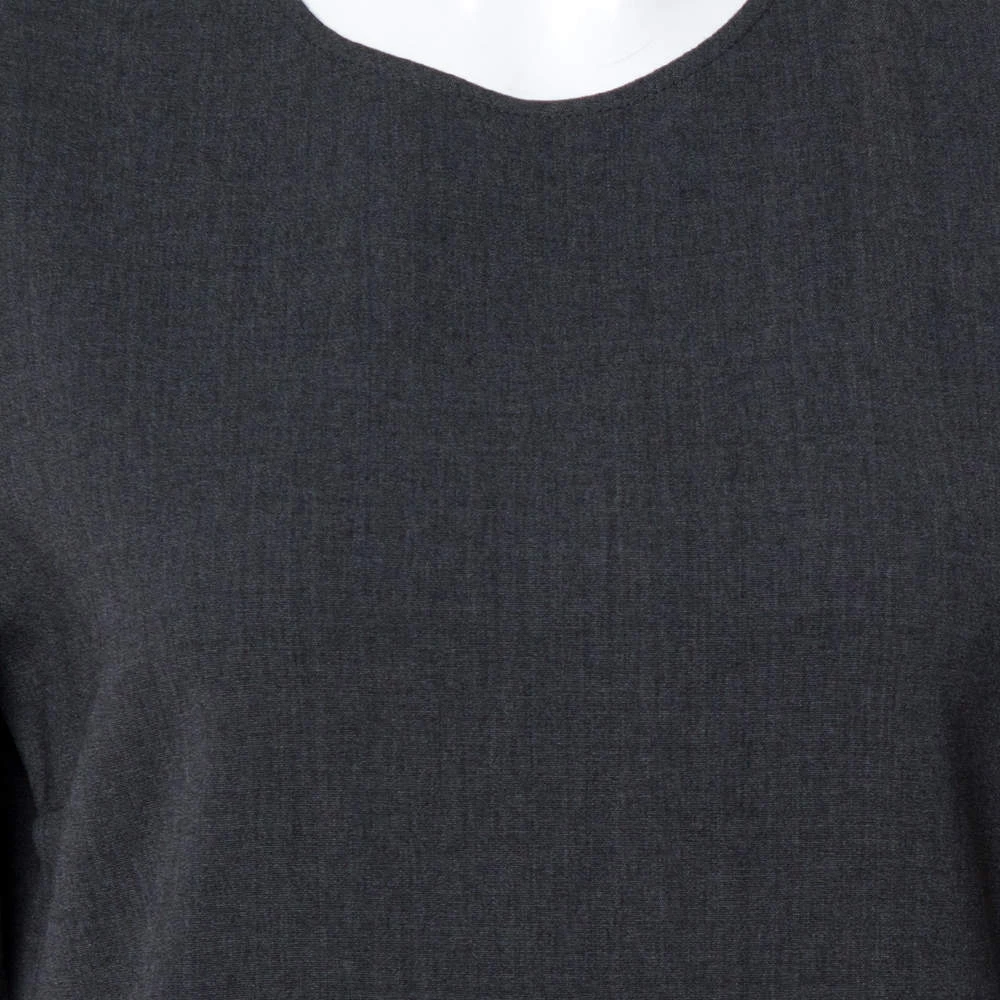 Stella McCartney Grey Stretch Wool Mirella Peplum Top S For Women 6 Stella McCartney Grey Stretch Wool Mirella Peplum Top S For Women - Image 4