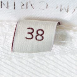 Stella McCartney White Jersey Zipper Detail Tamara Pants S For Women -Stella McCartney Sales luxury women stella mccartney used clothes p374126 003