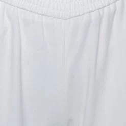 Stella McCartney White Jersey Zipper Detail Tamara Pants S For Women -Stella McCartney Sales luxury women stella mccartney used clothes p374126 008