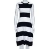 Stella McCartney Navy Blue & White Striped Knit Structured Midi Dress M For Women 1 Stella McCartney Navy Blue & White Striped Knit Structured Midi Dress M For Women -Stella McCartney Sales luxury women stella mccartney used clothes p388727 005