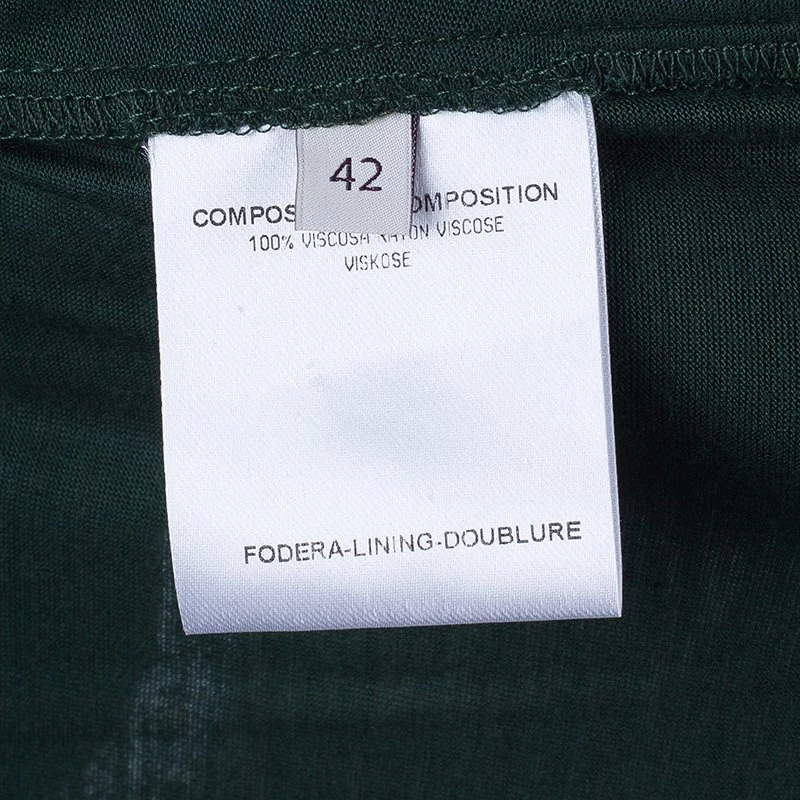 Stella McCartney Green Dress M For Women 11 Stella McCartney Green Dress M For Women - Image 9