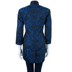 Stella McCartney Blue Wool Brocade Jacquard Jacket M For Women -Stella McCartney Sales luxury women stella mccartney used clothes p39897 003