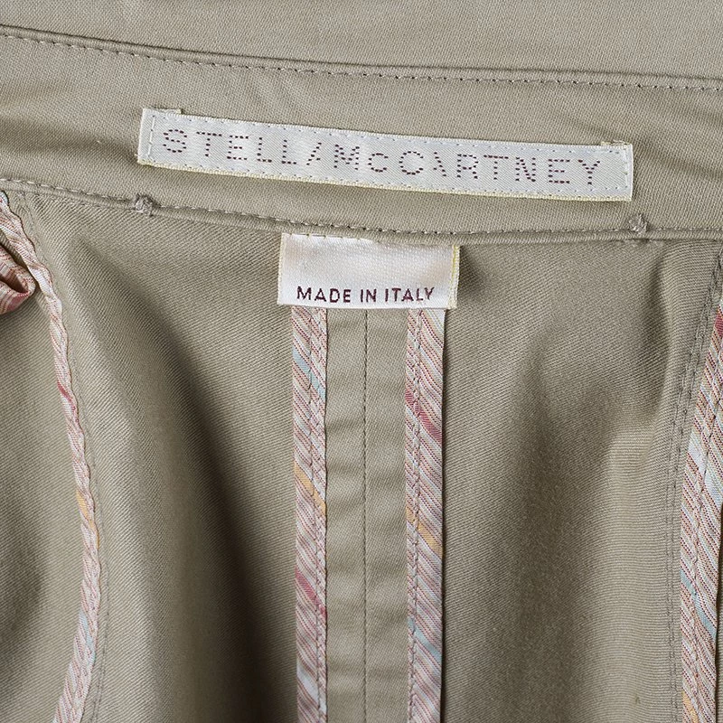 Stella McCartney Beige Belted Overcoat S For Women 10 Stella McCartney Beige Belted Overcoat S For Women - Image 8