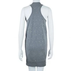 Stella McCartney Gray Cotton Sleeveless Dress XS For Women -Stella McCartney Sales luxury women stella mccartney used clothes p41348 0003