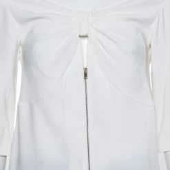 Stella McCartney White Crepe Simone Cady Top XS For Women -Stella McCartney Sales luxury women stella mccartney used clothes p424762 002