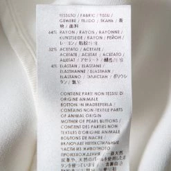 Stella McCartney White Crepe Simone Cady Top XS For Women -Stella McCartney Sales luxury women stella mccartney used clothes p424762 007