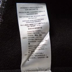 Stella McCartney Black Cotton Knit Paisley Jacquard Patch Detail Sweatshirt S For Women -Stella McCartney Sales luxury women stella mccartney used clothes p425673 007